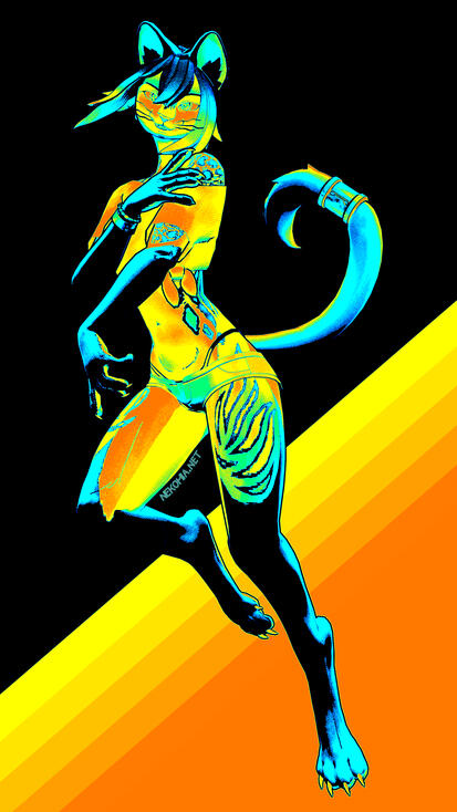 3D render featuring my retexture of the Vixine by Hecka 3D render featuring my retexture of the Vixine by Hecka